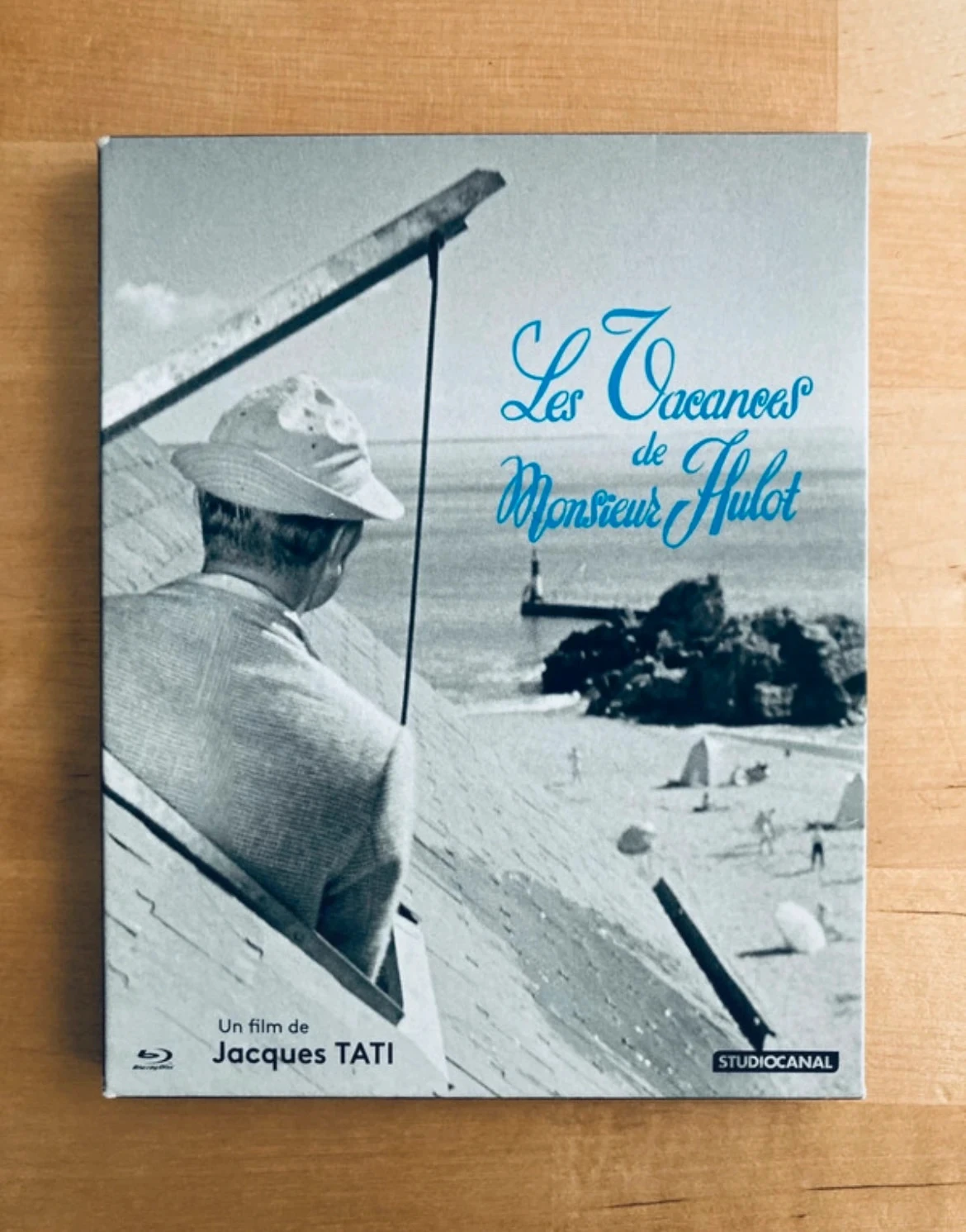 Blu-ray digipack Les vacances de Monsieur Hulot de Jacques Tati.
